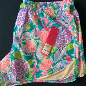 Lilly Pulitzer Ocean Trail Board Short in Maldives Green